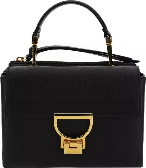 Black Calf Leather Bos Taurus Shoulder Bag