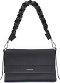Coccinelle  Black Calf Leather Bos Taurus Shoulder Bag