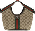 Gucci  Beige Fabric Shoulder Bag