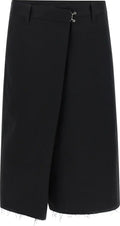 Maison Margiela  Black Cotton Bermuda Shorts